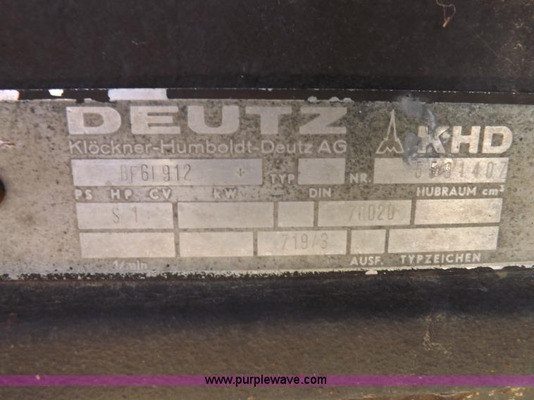 image for item J6950 Deutz D13006 MFWD tractor