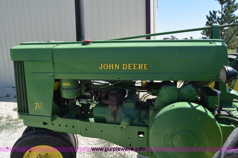 image for item J7905 1954 John Deere 70 tractor