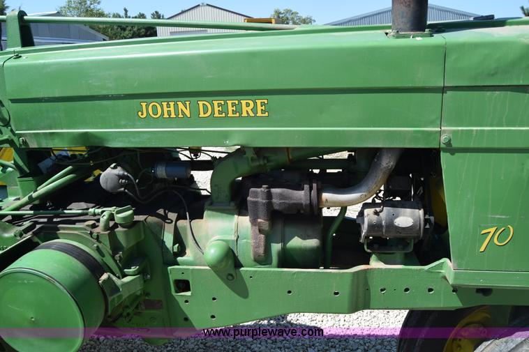 image for item J7905 1954 John Deere 70 tractor