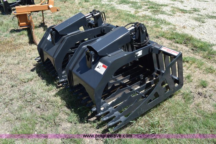 image for item J7909 Stout HD72-3 skid steer grapple bucket