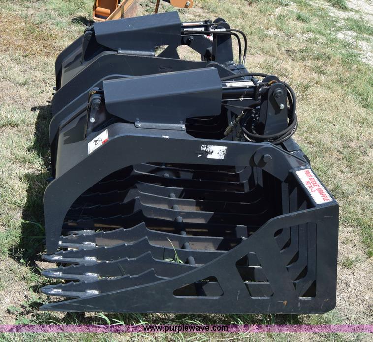 image for item J7909 Stout HD72-3 skid steer grapple bucket