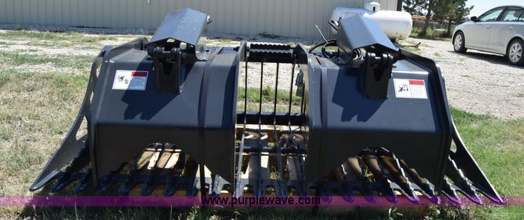 image for item J7909 Stout HD72-3 skid steer grapple bucket