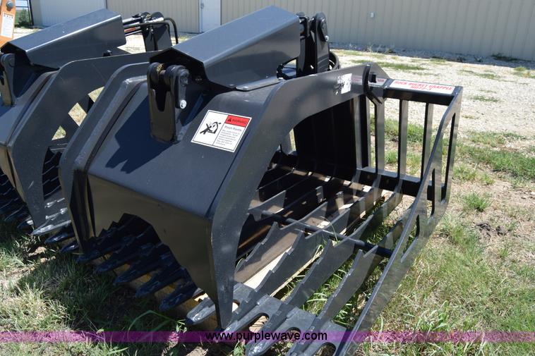 image for item J7909 Stout HD72-3 skid steer grapple bucket