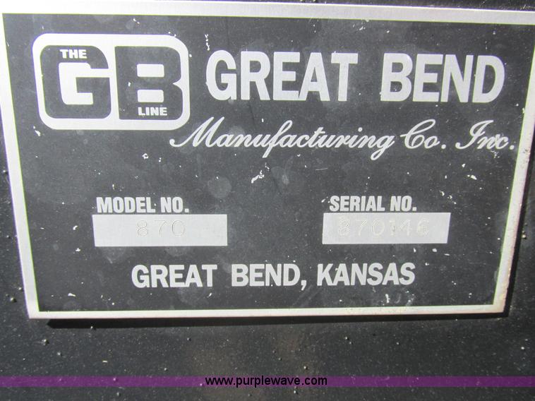 image for item L4008 Great Bend 870 loader