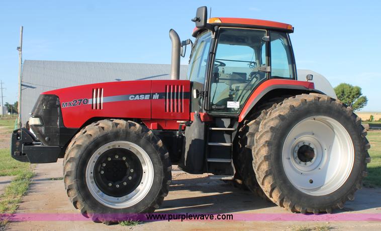 image for item L4337 2002 Case IH MX270 MFWD tractor