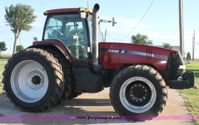 image for item L4337 2002 Case IH MX270 MFWD tractor
