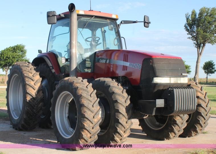 image for item L4337 2002 Case IH MX270 MFWD tractor