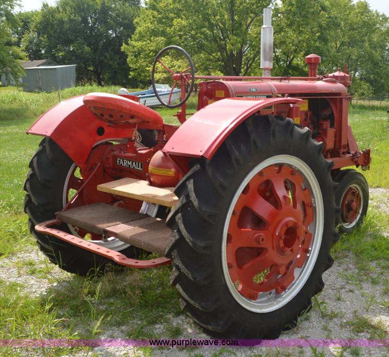 image for item AO9070 McCormick-Deering Farmall F20 tractor