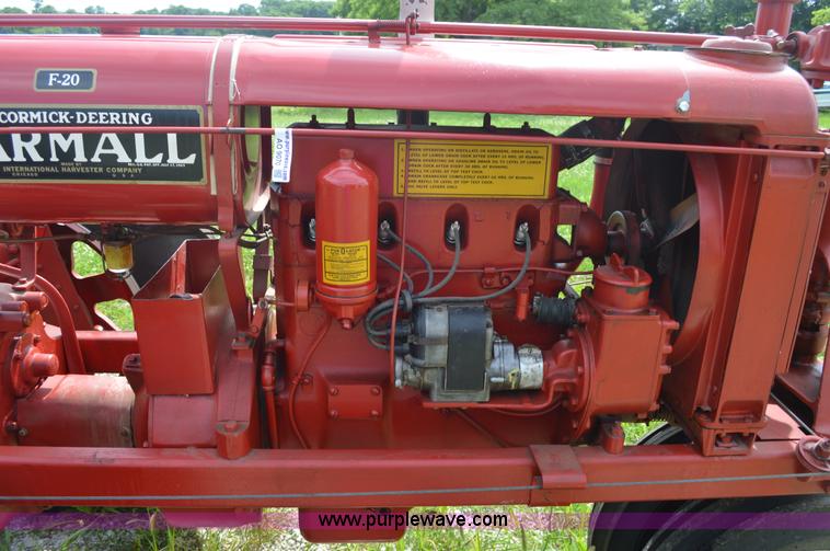 image for item AO9070 McCormick-Deering Farmall F20 tractor