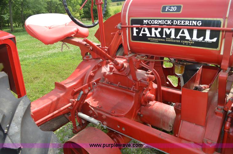 image for item AO9070 McCormick-Deering Farmall F20 tractor