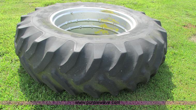image for item AY9844 (2) tractor tires and wheels