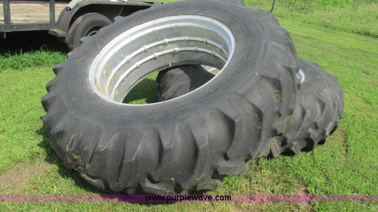 image for item AY9844 (2) tractor tires and wheels