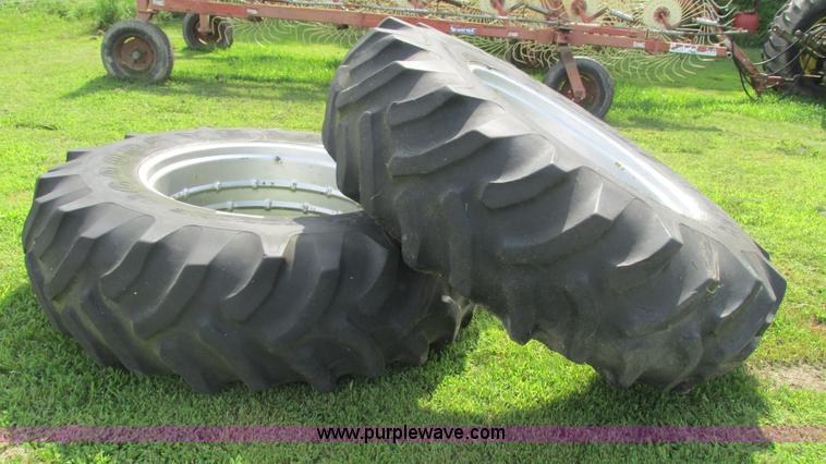 image for item AY9844 (2) tractor tires and wheels
