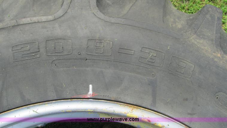 image for item AY9844 (2) tractor tires and wheels