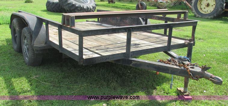 image for item AY9847 1992 PJ utility trailer