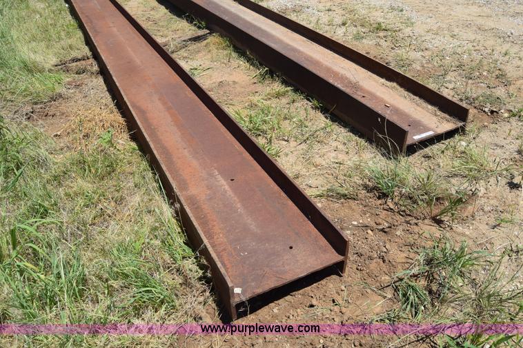 image for item BE9528 (2) steel I-beams