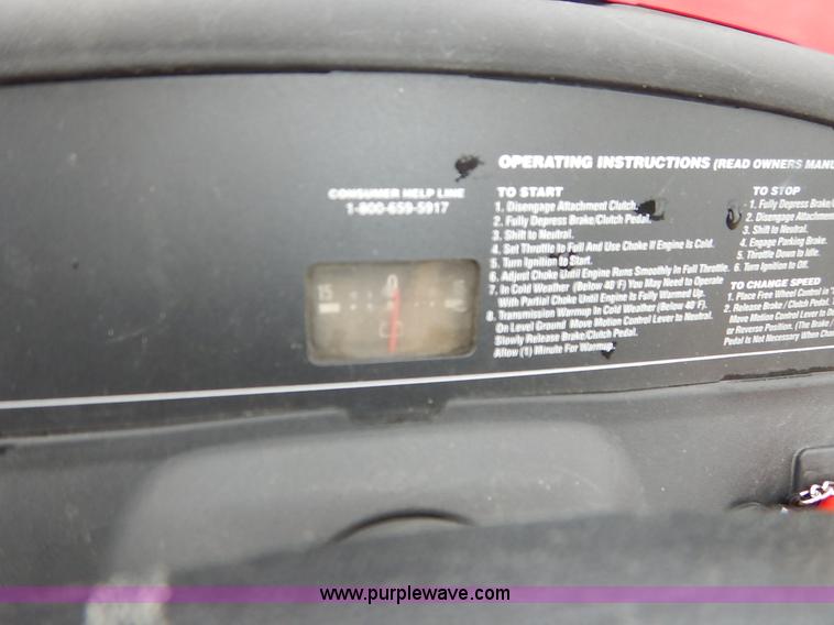 image for item BO9994 Craftsman GT5000 riding mower with bagger