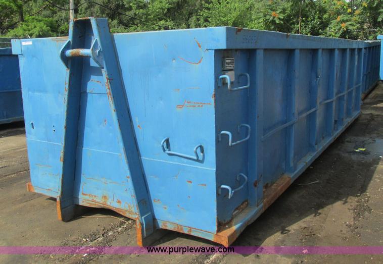 Galbreath steel rolloff container in University City, MO Item BS9123 sold Purple Wave