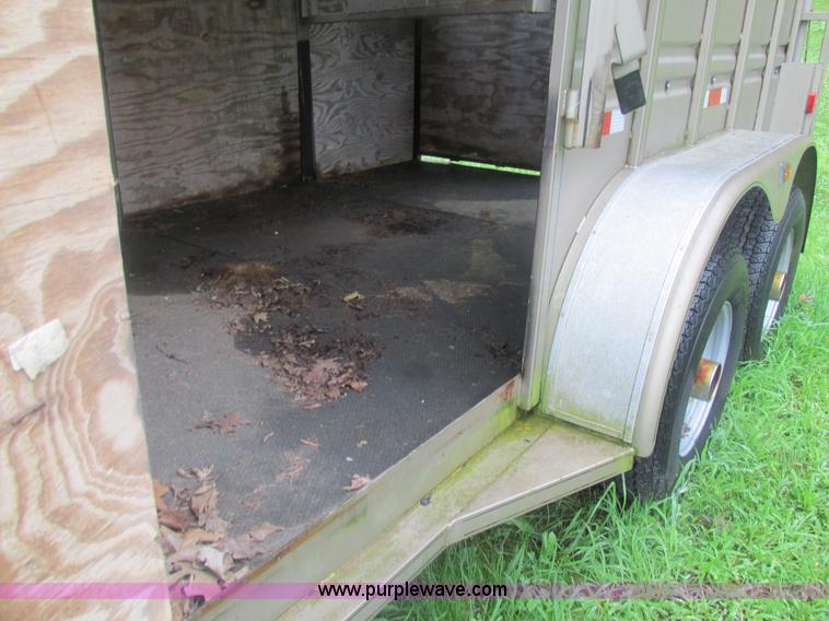 image for item BS9128 1997 Titan horse trailer