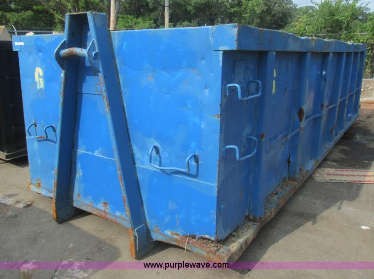 Galbreath steel rolloff container in University City, MO Item BS9176 sold Purple Wave
