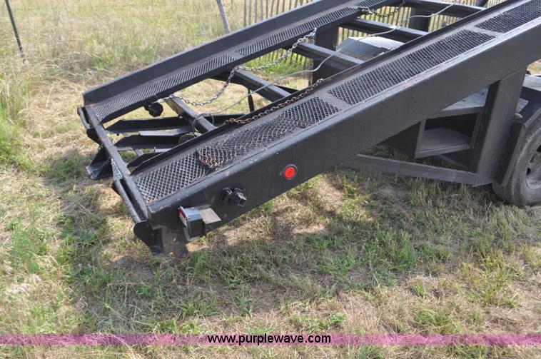 image for item F2489 1996 MRGO car carrier trailer