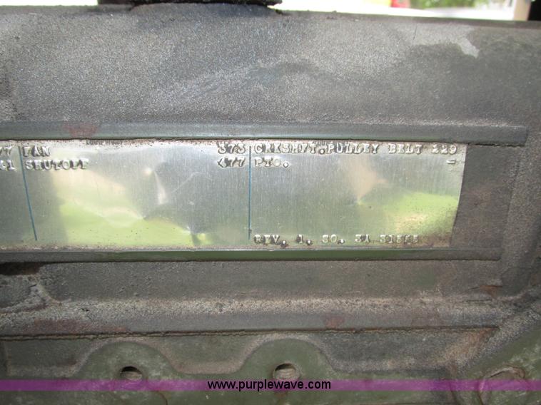 image for item H4559 1967 Davey air compressor