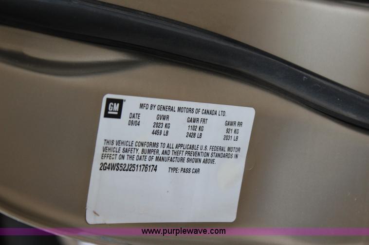 image for item I1599 2005 Buick Century