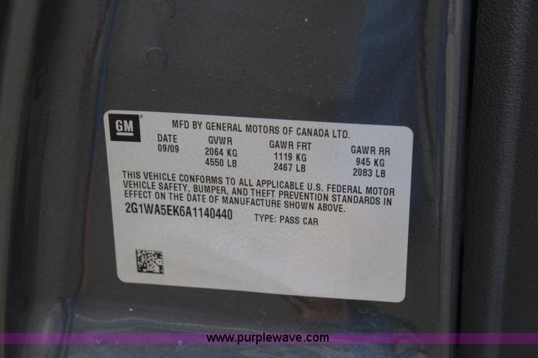 image for item I1611 2010 Chevrolet Impala