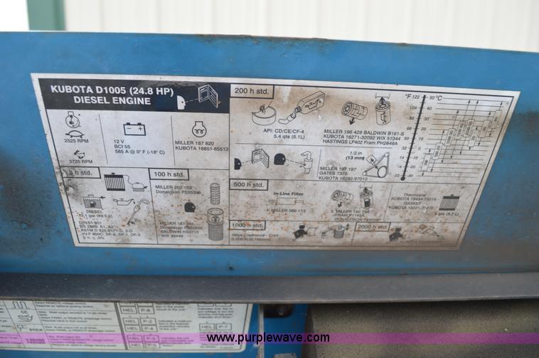 image for item I2776 Miller Pipe Pro 304 welder/generator