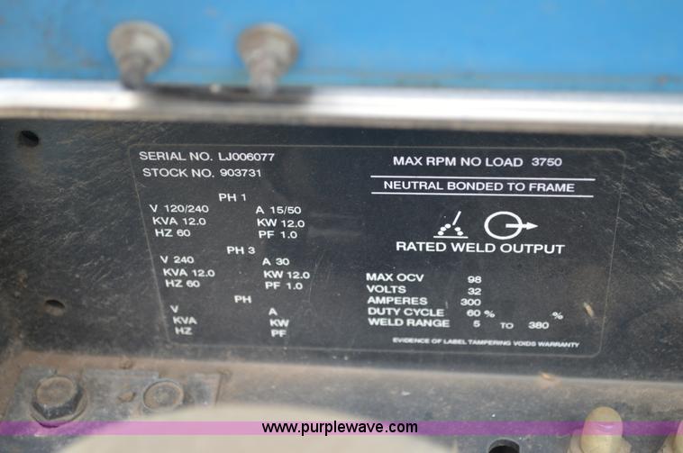 image for item I2776 Miller Pipe Pro 304 welder/generator