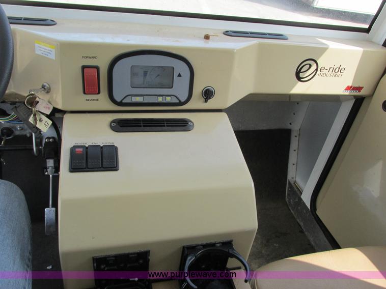 image for item J1762 2009 E-Ride Industries electric utility cart