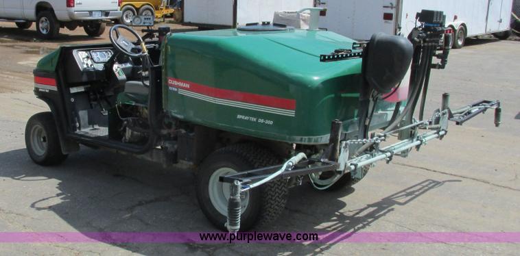 image for item J1763 2002 Cushman Spraytek self-propelled sprayer