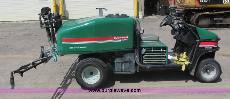 image for item J1763 2002 Cushman Spraytek self-propelled sprayer