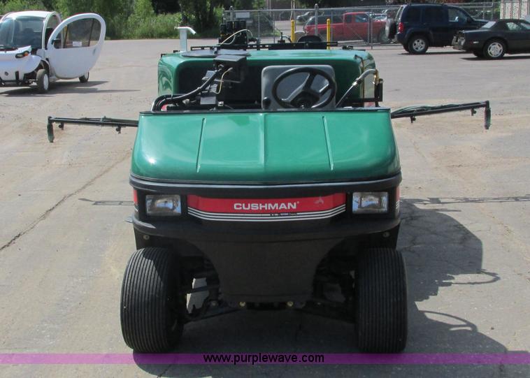image for item J1763 2002 Cushman Spraytek self-propelled sprayer
