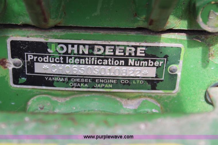 image for item J5891 John Deere 650 utility tractor