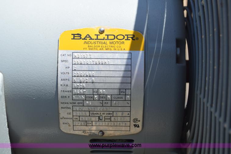 image for item J7944 API air compressor