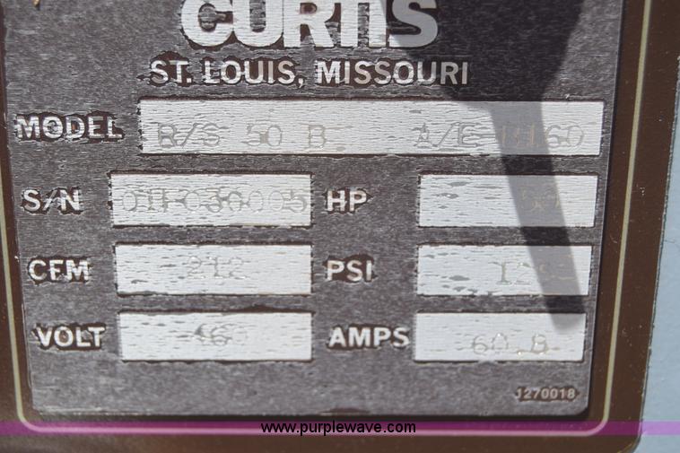 image for item J7944 API air compressor