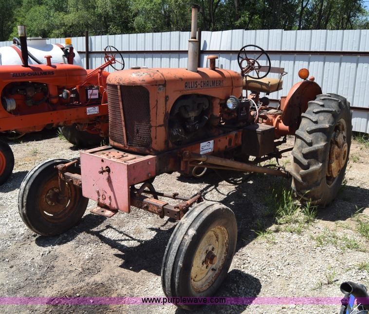 image for item J7952 Allis Chalmers WD tractor