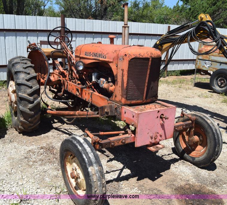 image for item J7952 Allis Chalmers WD tractor