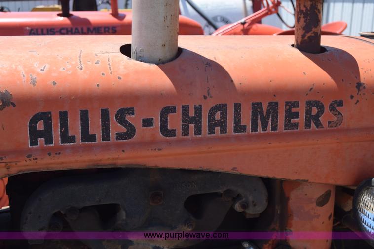image for item J7952 Allis Chalmers WD tractor