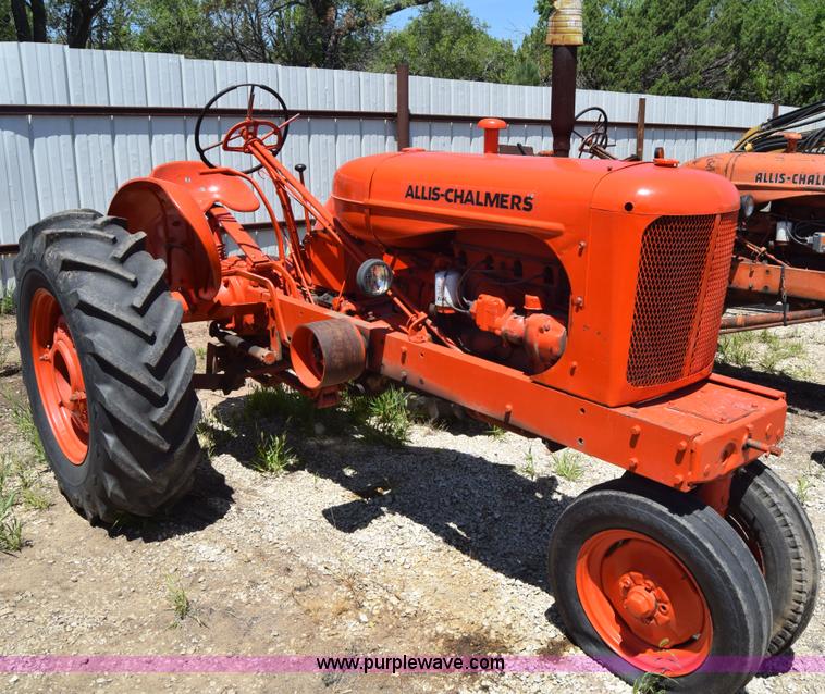 image for item J7953 Allis Chalmers WD tractor