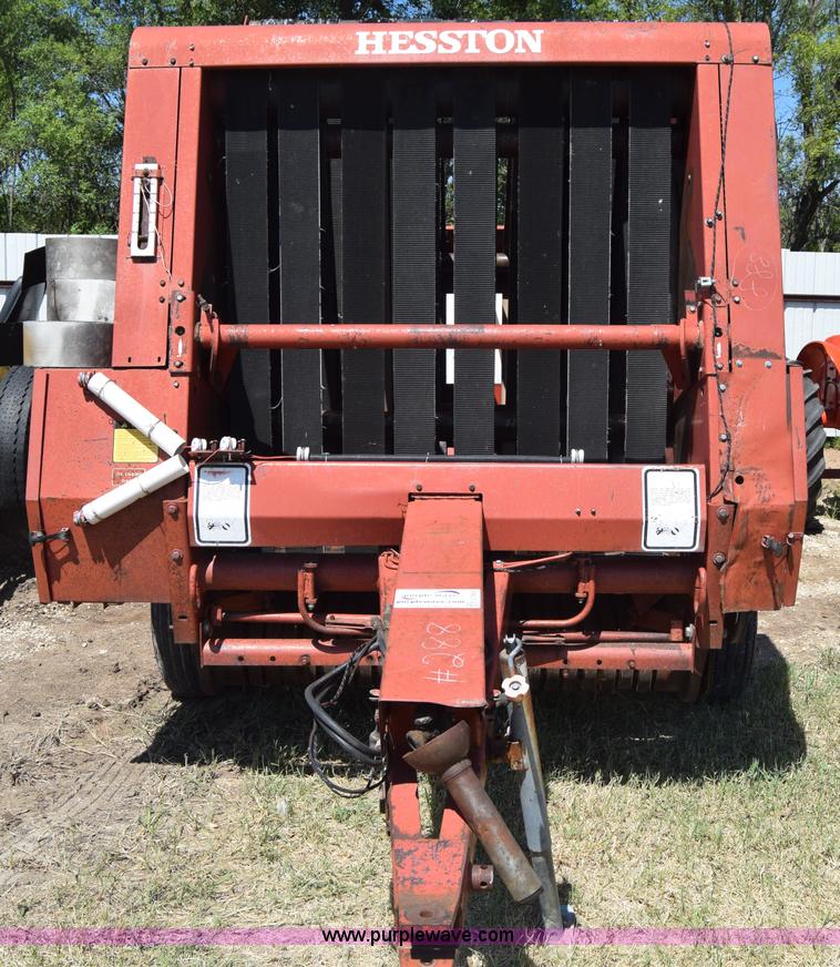image for item J7955 Hesston 5580 round baler