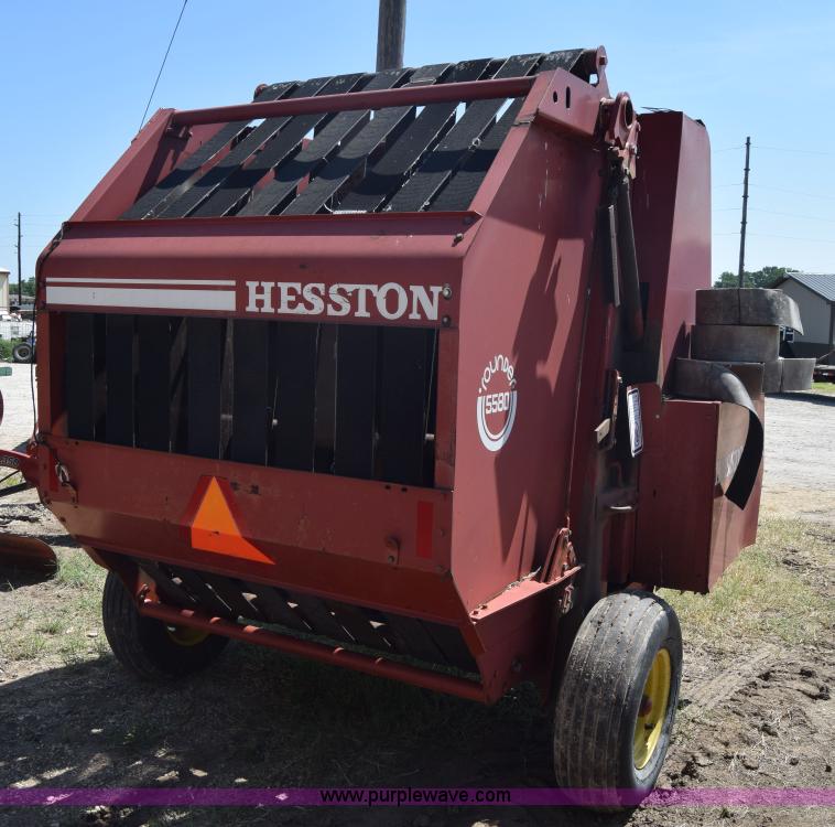 image for item J7955 Hesston 5580 round baler