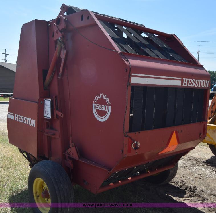 image for item J7955 Hesston 5580 round baler