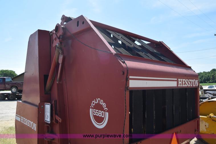 image for item J7955 Hesston 5580 round baler