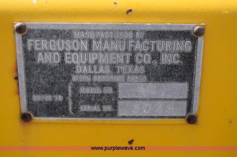 image for item J7957 Ferguson 46 double drum roller