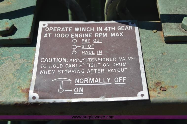 image for item J7960 Tulsa military winch