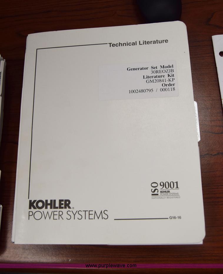 image for item J7994 Kohler 4P5W generator