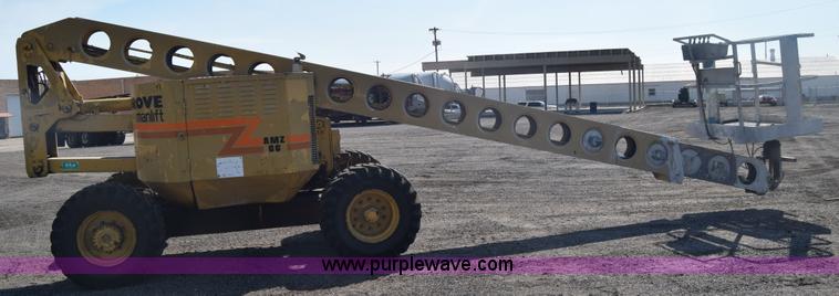 image for item J7999 Grove AMZ66 boom lift