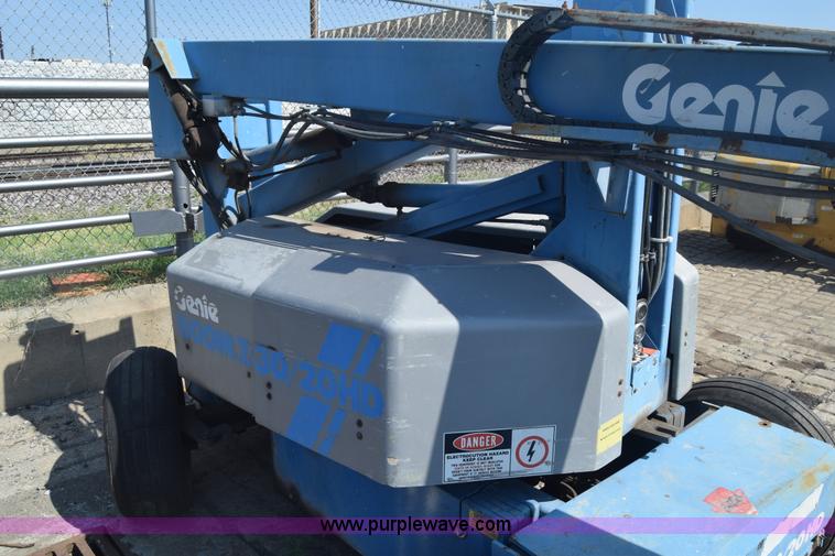 image for item J8000 Genie 30/20HD boom lift
